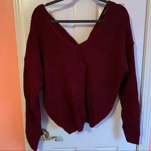 ✨Boohoo Twist-front Sweater✨
